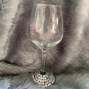 Bling wine glass